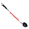 Surf Leash, Lightweight Comfortable Surfboard Leash High-Strength Coiled Foot Surfing