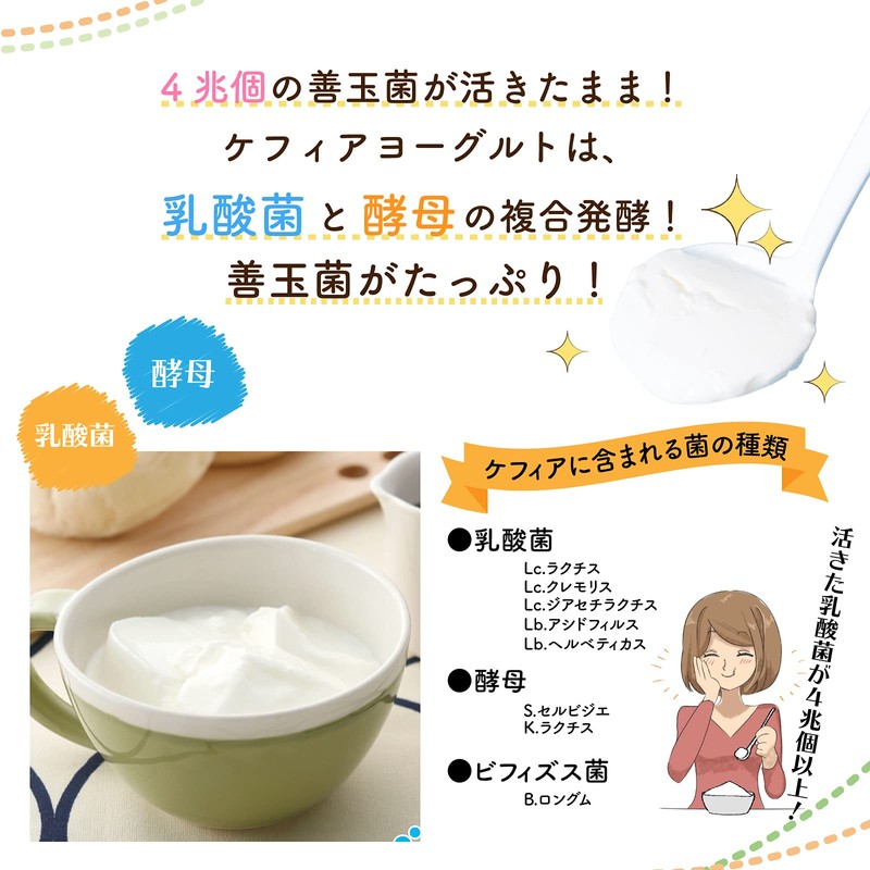 スーパーケフィアヨーグルト 種菌 10本袋