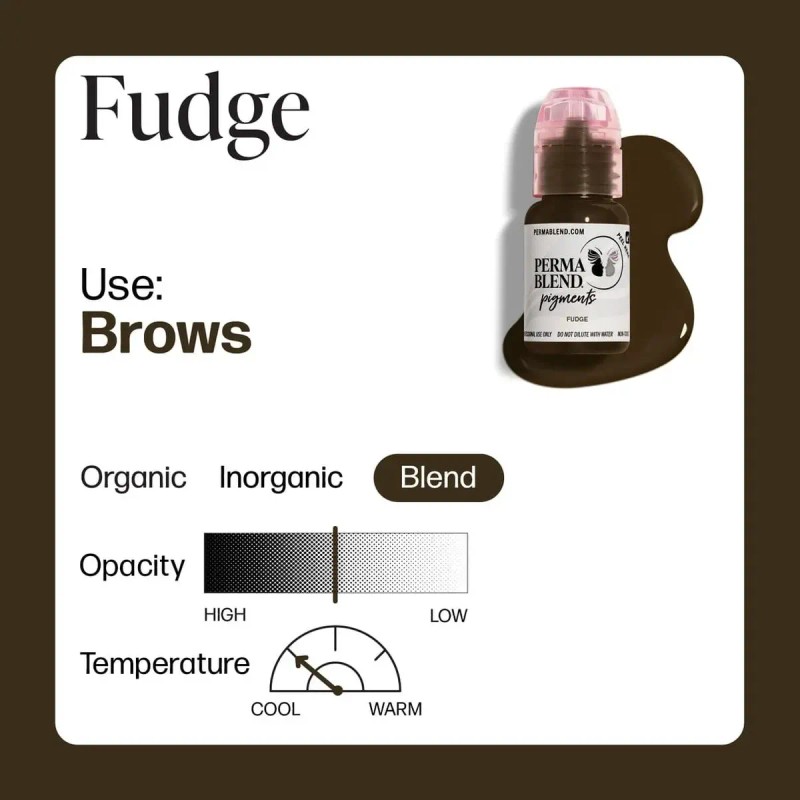 Permablend - Pigmento Para Microblading Cejas Y Labios 15 Ml