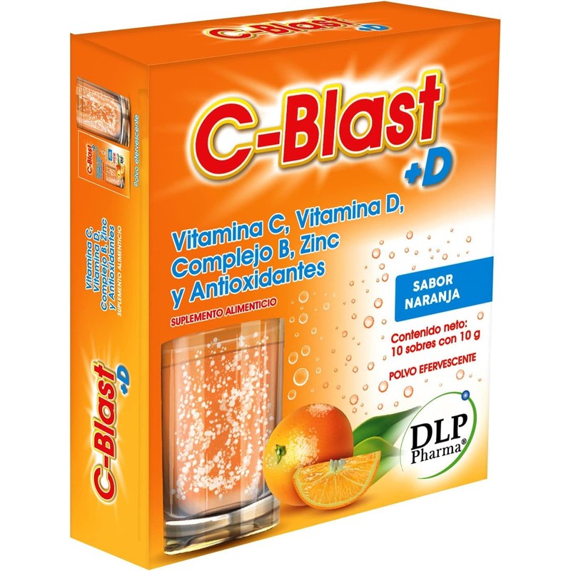 Vitamina C, Vitamina D, Complejo B, Zinc y Antioxidantes Polvo