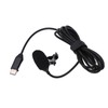 Lapel Microphone Anti Interference Omnidirectional Clip On Lavalier Microphone for