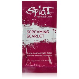 SPLAT Splat Hair Color 1.5 Oz Individual Packs Screaming Scarlet