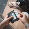 VULKIT Credit Card Holder for Women with Clear ID Window