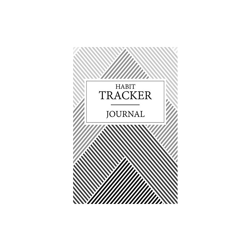 Habit Tracker Journal: Habit Tracker Journal:Beautiful Undated Monthly Habit Tracker,
