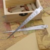 eMagTech 2Pcs Wedge Feeler Gauge Taper Gap Gauge Taper Welding