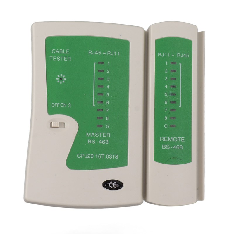 RJ Crimping Tool Kit Network Cable Ethernet Jack Pass Crimper