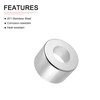 DTGN 66x40mm(DxT) Round Escutcheon Plate - Good for Bathroom Kitchen