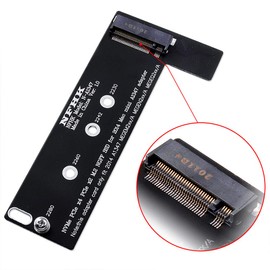 HUYUN M.2 NGFF M-Key NVME SSD Convertor Compatible for 2014 Mini A1347 MEGEN2 MEGEM2 MEGEQ2