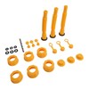 3 Sets Gas Can Spout Replacement Flexible Hoses Vent Covers