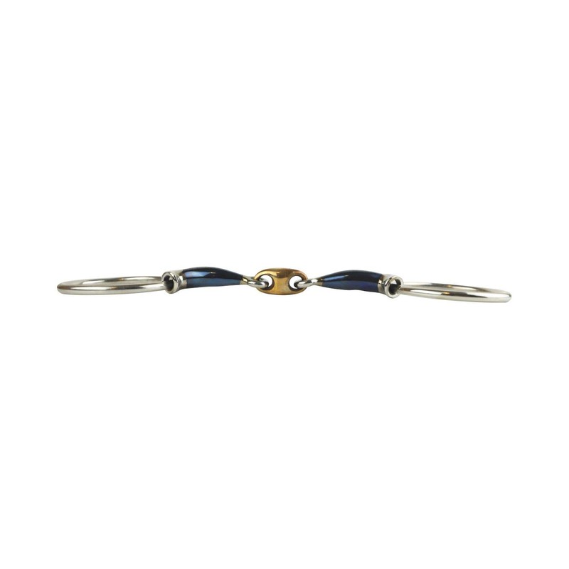 AK Loose Ring Double Jointed Lozenge with Tapper head Horse