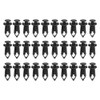 Baceyong 190Pcs/Set Universal Fender Trim Panel Clips Set, Car Body