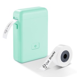 vretti Sticker Maker Mini Label Maker, HP2 Portable Bluetooth Label Printer for Storage, Shipping, Barcode, Mailing, Office, Home, Organizing, Label Maker Machine with with Multiple Templates