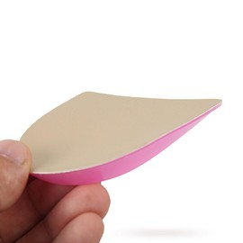 X Leg O Leg Corrector Correction Insole 2 Pairs gel Orthopedic Support Soft Shoe Pad for Work Men Women, Heel Inserts (Beige, One size)