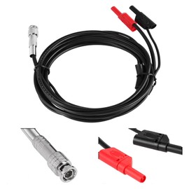 Hantek HT30A Oscilloscope Probes Auto Test Cable BNC to Banana Adapter Dual Banana Head Multipurpose Test Line