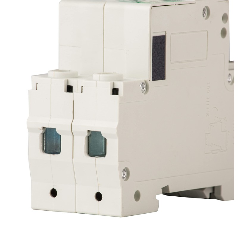 ZGLEDUN DC Miniature Circuit Breaker, 2 Pole 50 Amp, 250V-500VDC,