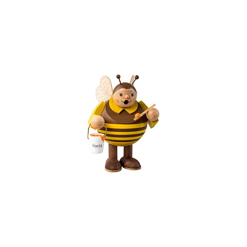 Richard Glässer Seiffen Incense Smoker Bee 15 cm High Original