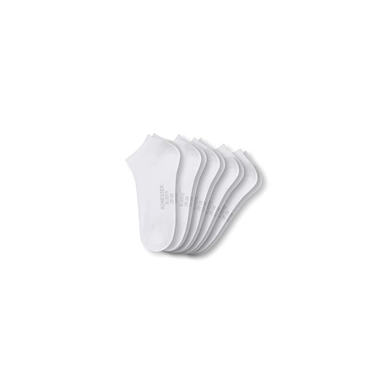 Schiesser Women's Socks (Pack of 5), White_179825
