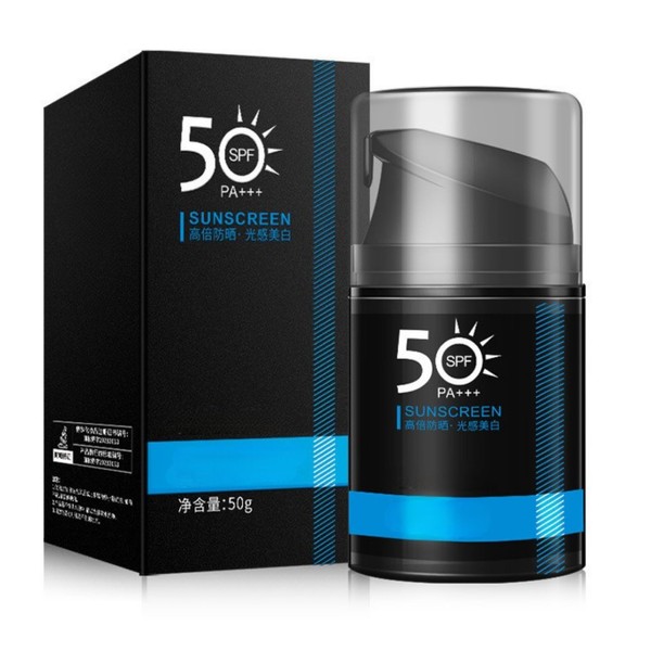 Sunscreen for Men SPF 50 PA+++, Long-Lasting Face Sunscreen, Mens