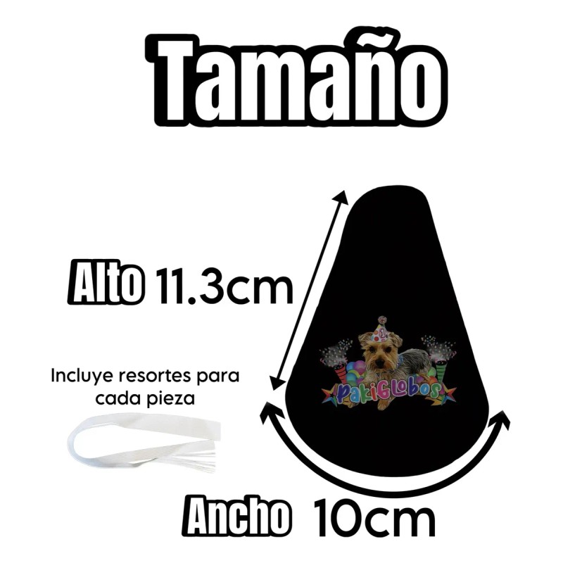 40 Gorritos De Personajes, Fiesta Gorro Cono Sombrero