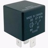 2-Pack P6STD FOAB-14B192-AA Relay 12V 40A 5-Pin SPDT Automotive Fuel