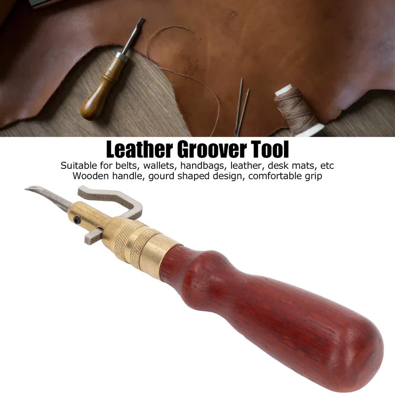 5 in 1 Leather Stitching Groover High Carbon Steel Incisive