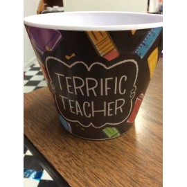 burton + BURTON Terrific Teacher Flower Pot