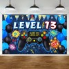 Tela De Fondo Tema De Videojuegos Gamer Para Cumpleaños 13
