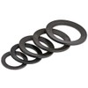 CONPHERON Locking Washers Black Non-Slip Locking Washer Carbon Steel Serrated