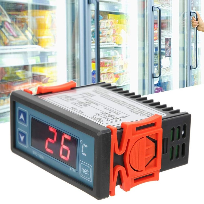STC-100A Temperature Controller,Digital Temperature Control Equipment Refrigerating Heating Mode Thermostat