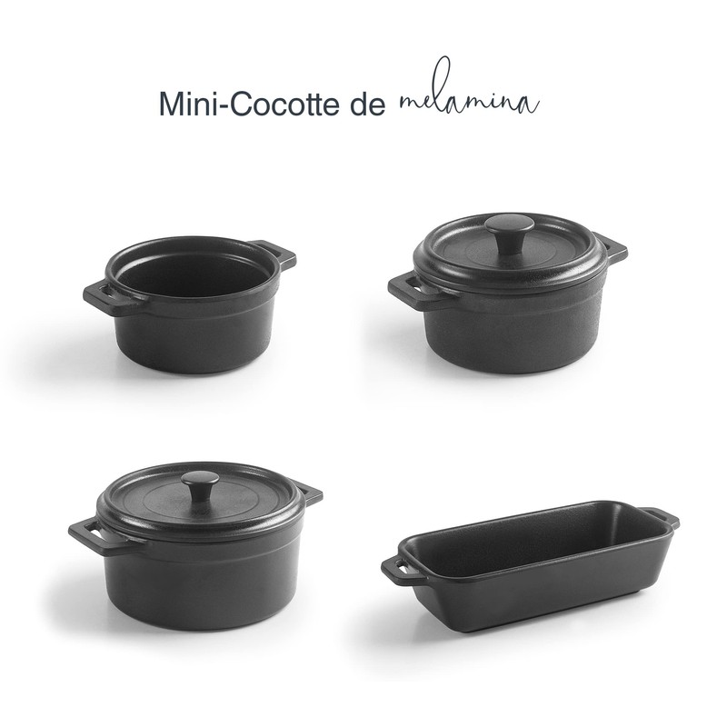 Lacor - 63393 - Mini Pot with Lid Melamine Dishwasher