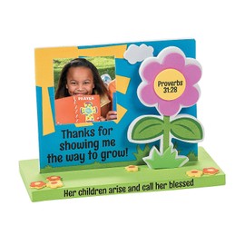 Fun Express Religious Mother's Day Picture Frame Craft Kit - Makes 12 - DIY Crafts from Kids