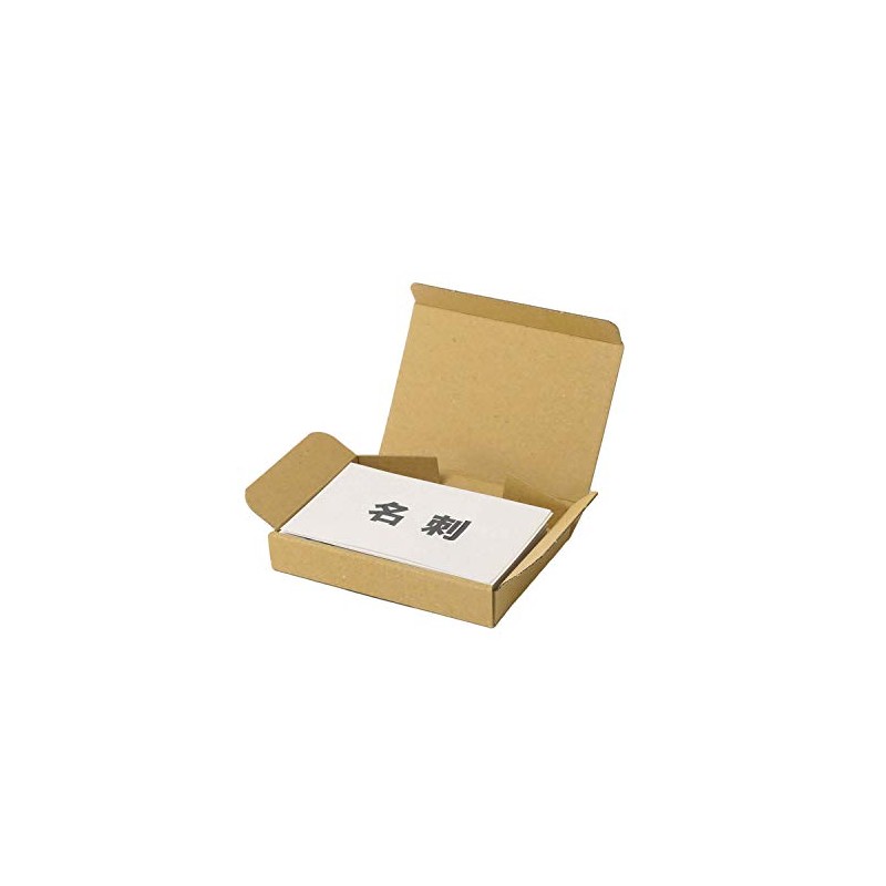 Earth Cardboard ID0409 Small Cardboard Box, Envelopes, Business Card Size,