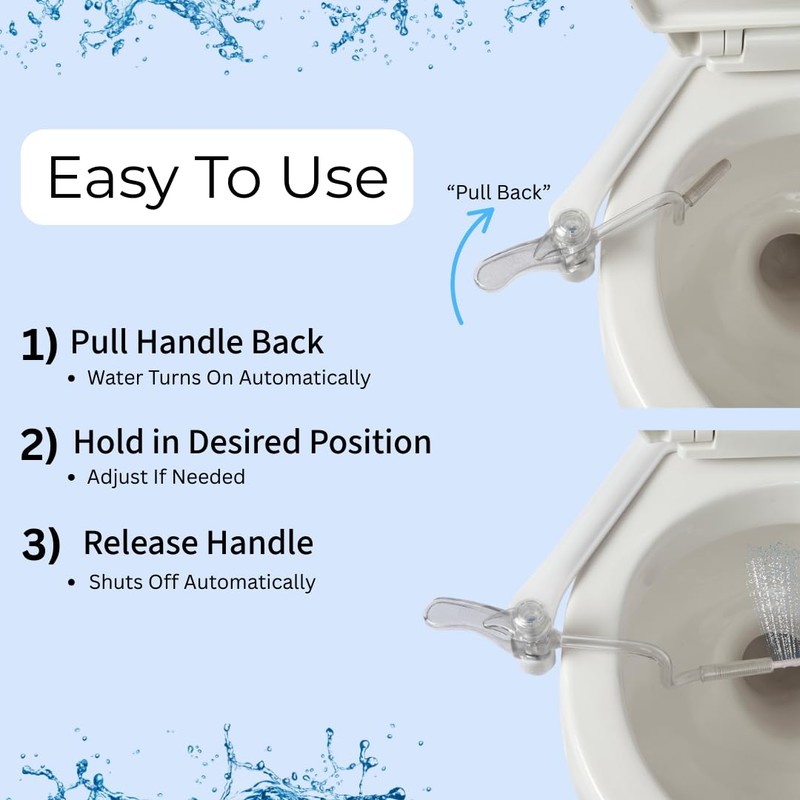The BIFFY Classic Bidet Attachment- Physician Designed & Clinically Tested,