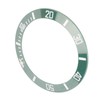 40mm Diameter Watch Bezel Insert Ring Clear Scale Luminous Ceramic