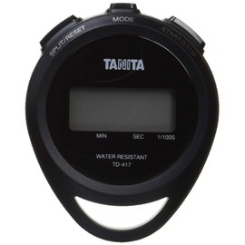 Tanita TD-417 BK Splash Resistant Stopwatch Black