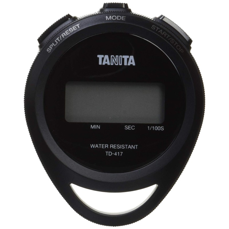 Tanita TD-417 BK Splash Resistant Stopwatch Black