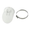 Válvula Retención Tubo Drenaje Abnut Material Pvc Anti Mal Olor