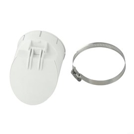 Válvula Retención Tubo Drenaje Abnut Material Pvc Anti Mal Olor Alta Eficiencia 110 160mm Exterior Balcón Jardín Piso Boca 75mm