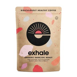 Organic Wholebean Coffee - NEW LARGE 450G PACK - Mycotoxin Free & Suitable for Bulletproof Coffee. Single Origin and 100% Arabica Beans (Dark Roast)