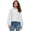 Urban Classics Tb5401-Ladies Heavy Short Hoody Felpa con Cappuccio, Bianco,