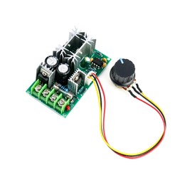 QWORK PWM DC Motor Speed Controller 12V 24V 36V 48V 20A High Performance Drive Module Adjustable Speed PWM Electronic Regulator