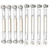 8Pcs Upgrade Metal Pull Rod Steering Pull Rod for WPL/MN/Feiyu