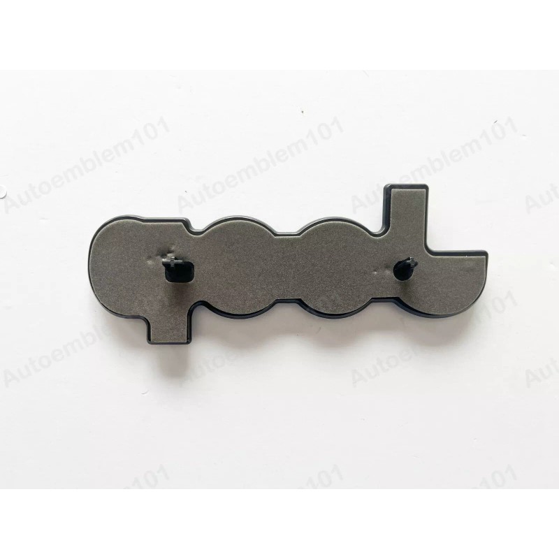 Mopar 2014-2022 Jeep Grand Cherokee Black Replacement Nameplate Emblem Set