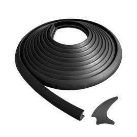 RV Window Seal 0.5 X 0.275 Inch Upgrade Weather Stripping Window Seal Rubber Stationary Glass Edge Seal, Car RV Window Seal Trim Locking Gasket Insulation Temperature Noise for Boat Truck Camper, 30FT