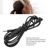 Replacement Headphone Cable, Sound Control Buttons, 3.5mm to 2.5mm Male