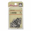 KIYOHARA sankokko- Three Tier Front Clip 5 Pairs Black Sun10 – 25 