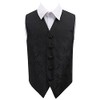 DQT New Paisley Black Boy's Waistcoat - 26"