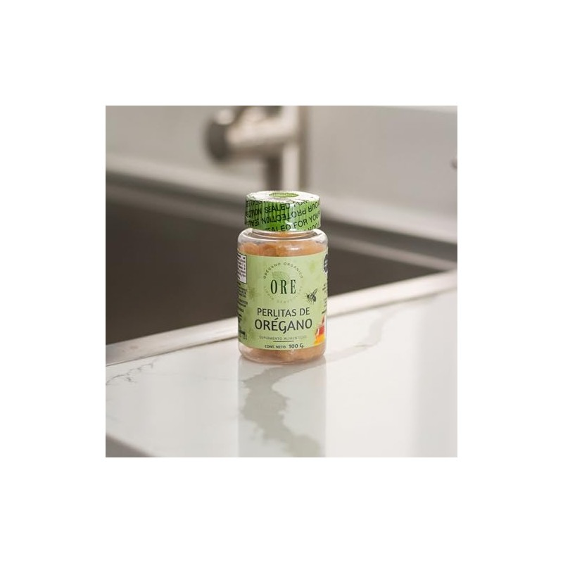 ORE Perlitas de Miel con Orégano 100 g | Con