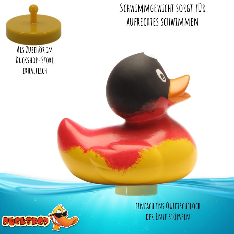 Rubber Duck Germany Bath Duck | Squeaky Duck | L: