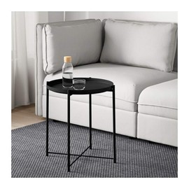 IKEA Gladom Tray Table Black 504.119.90 Size 17 1/2x20 5/8 "